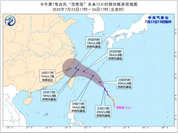 天津配资公司 8号台风“竹节草”生成，8月或有2—3个台风登陆或明显影响我国｜天气早知道