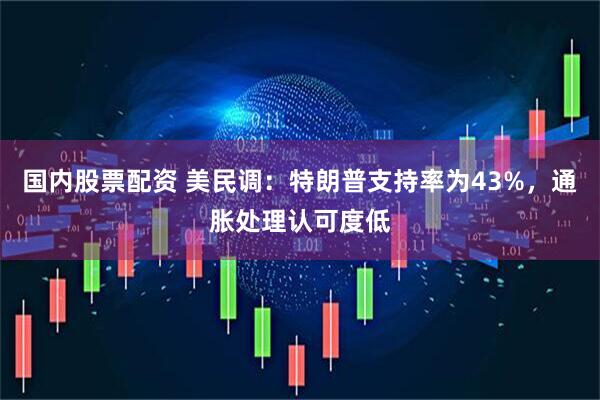 国内股票配资 美民调：特朗普支持率为43%，通胀处理认可度低